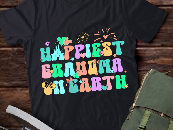 In my happiest grandma on earth era groovy mom mother_s day t-shirt ltsp