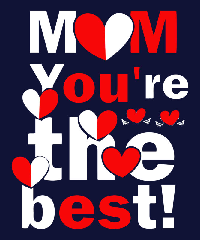 Happy Mother’s Day T-Shirt Designs vector and png t-shirt designs bundle