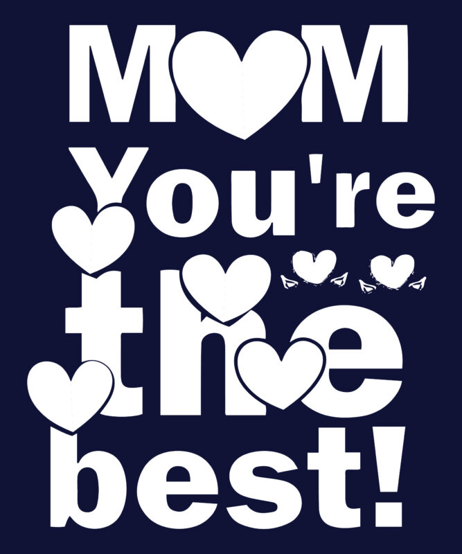 Happy Mother’s Day T-Shirt Designs vector and png t-shirt designs bundle