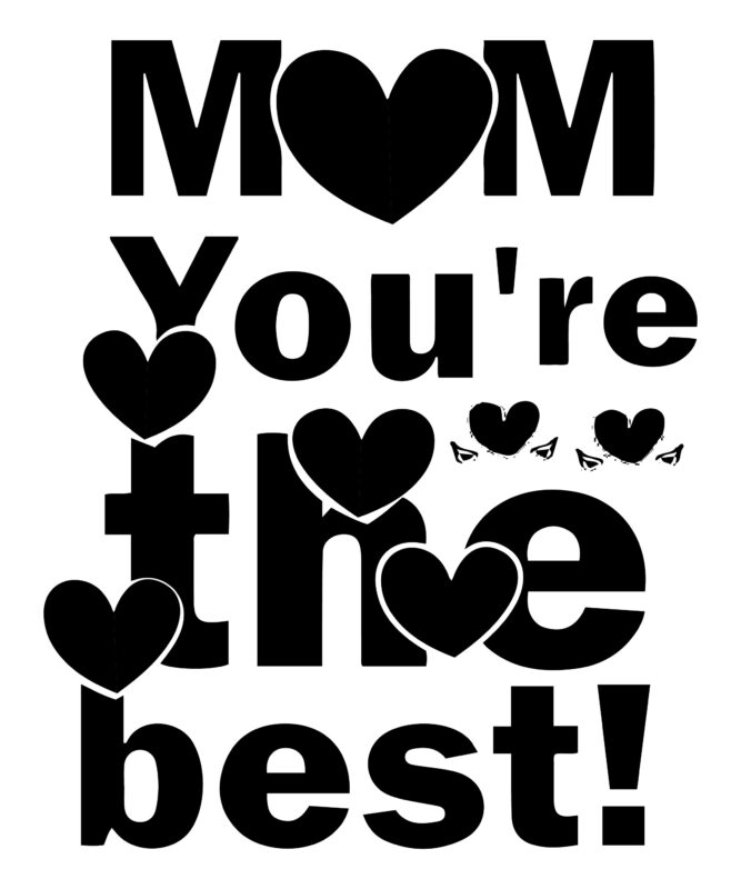 Happy Mother’s Day T-Shirt Designs vector and png t-shirt designs bundle