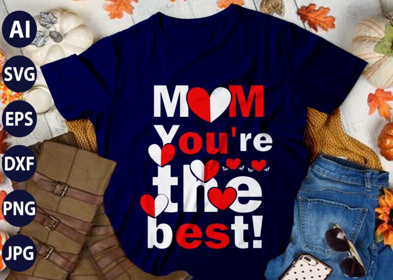 Happy Mother’s Day T-Shirt Designs vector and png t-shirt designs bundle