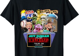 Jeff Dunham Tulsa, OK (2024) T-Shirt