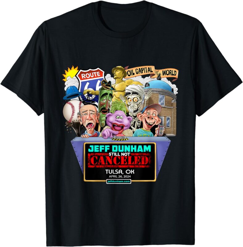 Jeff Dunham Tulsa, OK (2024) T-Shirt