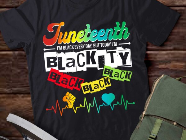 Juneteenth blackity heartbeat black history african america t-shirt ltsp