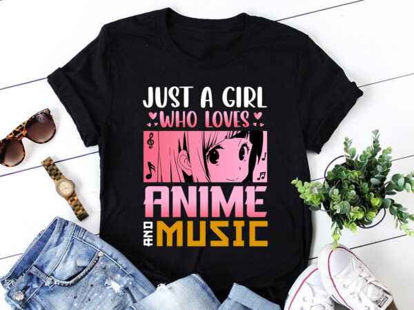 Just a girl who loves anime and sketching t-shirt design