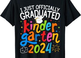 Kindergarten Graduation Officially Graduated Class of 2024 T-Shirt