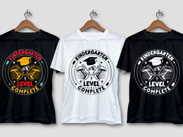 Kindergarten level complete t-shirt design