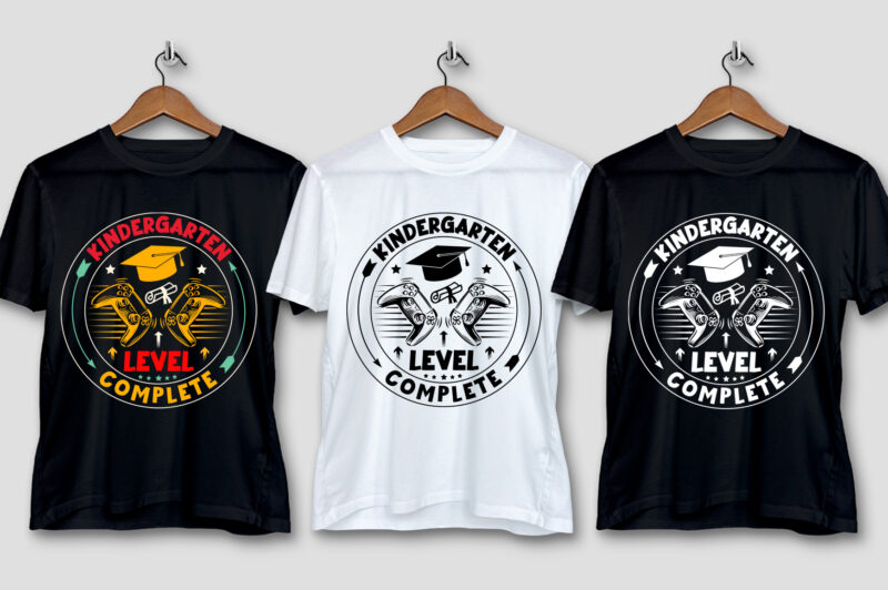 Kindergarten Level Complete T-Shirt Design