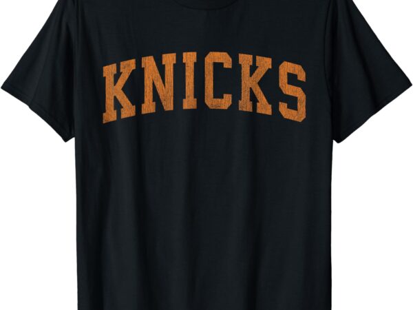 Knicks name vintage retro tee, knicks name personalized vintage retro gifts men, women and kids t shirt vector art