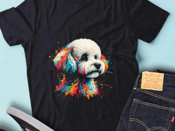 Lt23 colorful artistic frises dog cute pet lover portrait t shirt vector graphic