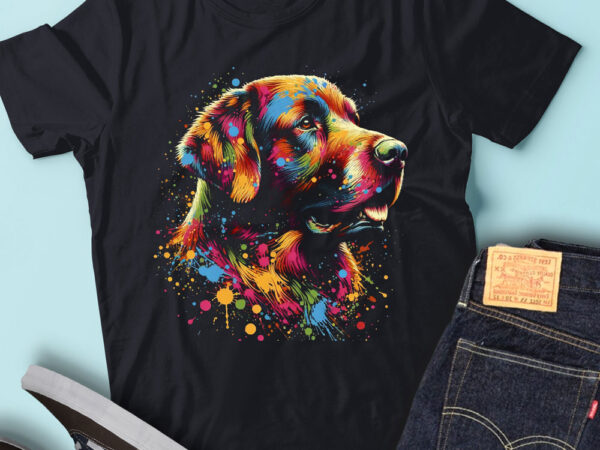 Lt28 colorful artistic chesapeake bay retrievers cute puppy t shirt vector graphic