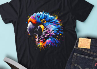 LT31 Colorful Artistic Macaws Cute Parrot Lover t shirt vector graphic
