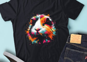 LT74 Colorful Artistic Guinea Pig Pop Art Mouse Cute Animal t shirt vector graphic