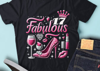 LT92 17_Fabulous Birthday Gift For Women Birthday Outfit t shirt vector graphic