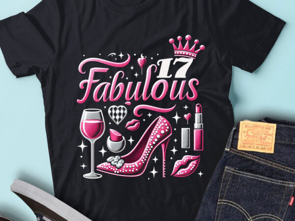 Lt92 17_fabulous birthday gift for women birthday outfit t shirt vector graphic