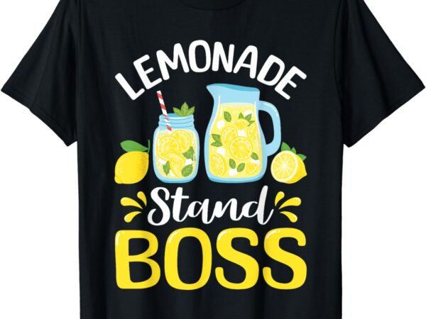 Lemonade stand boss t-shirt