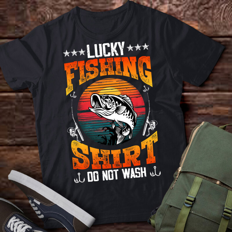 Lucky Fishing Shirt Do Not Wash for Men Women Boy Girl Kids T-Shirt LTSP