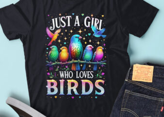 M159 Just A Girl Who Loves Birds Birding Bird Gift