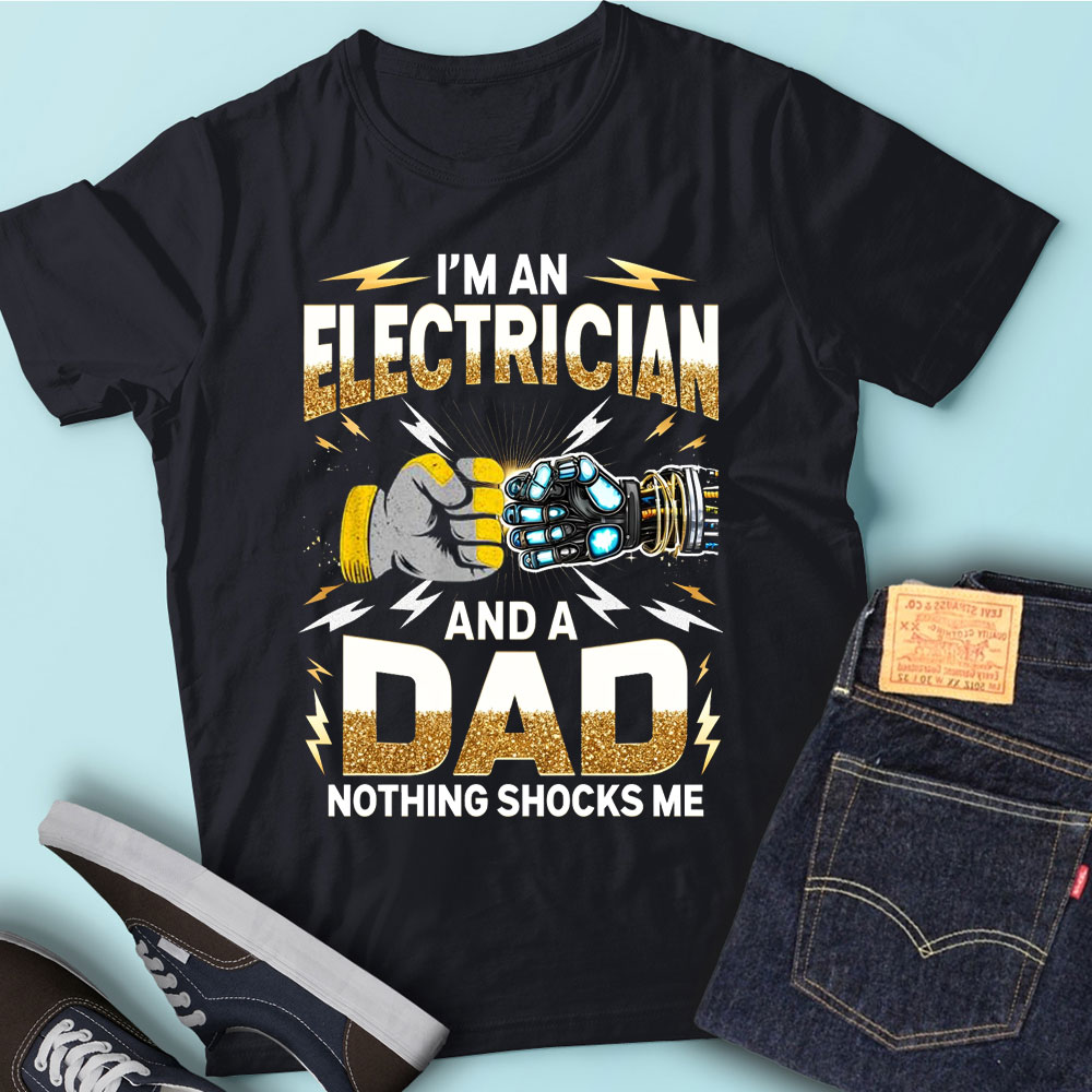 M174 Daddy Electrical For Electrical Engineer Electricity - Buy t-shirt ...