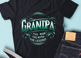 M187 GRANDPA THE MAN THE MYTH THE LEGEND Father’s Day t shirt designs for sale