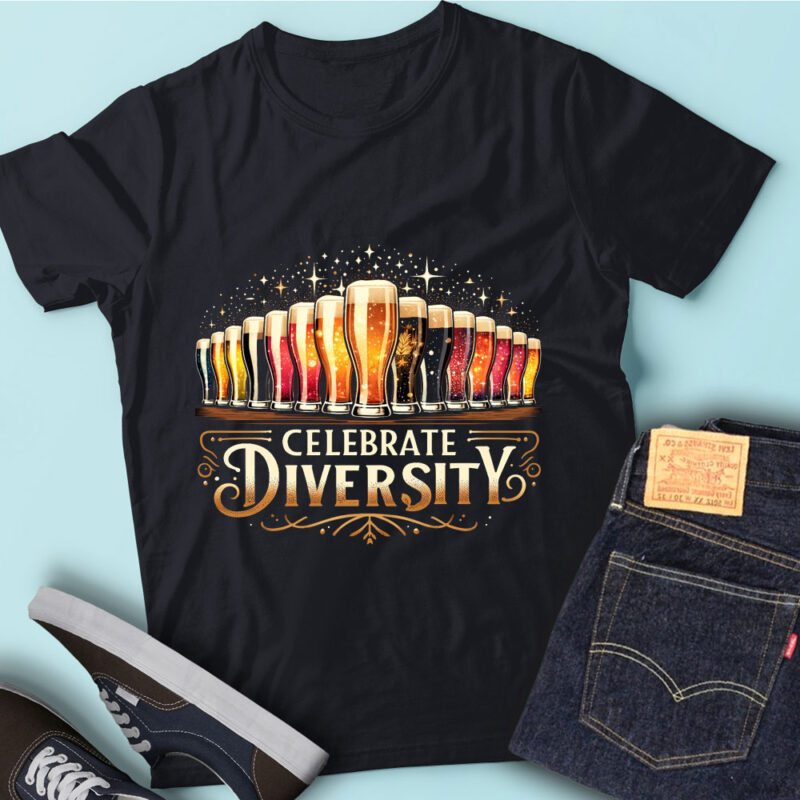 M203 Celebrate Diversity Craft Beer Drinking