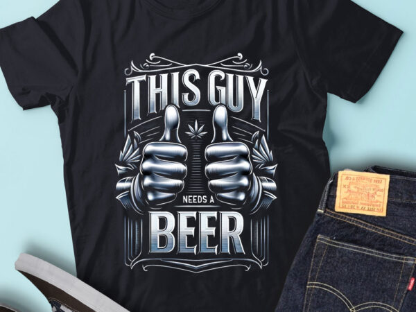 M206 this guy needs a beer men t shirt designs for sale