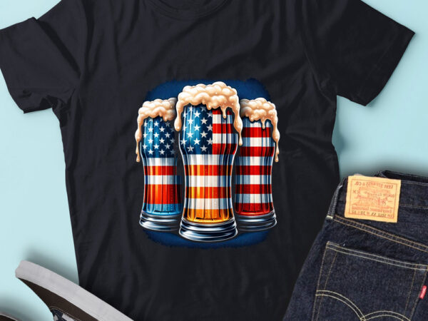 M211 beer american flag 4th of july merica drinking usa t shirt designs for sale