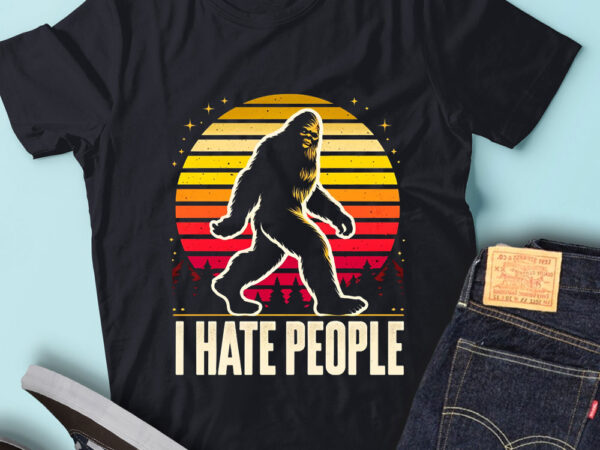 M212 i hate people retro camping t shirt designs for sale