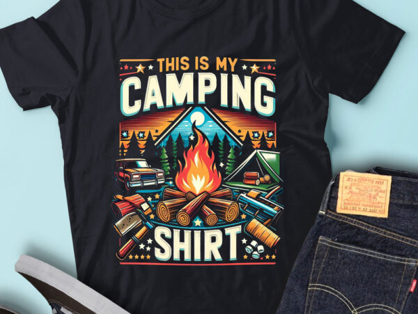 M216 this is my camping shirt funny camping t shirt designs for sale