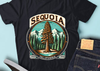 M223 Sequoia National Park California Trees Mountain t shirt designs for sale