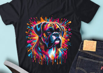 M245 Colorful Artistic Boxers Cute Pet Owner