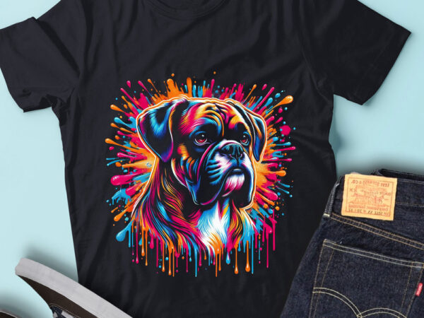 M245 colorful artistic boxers cute pet owner t shirt designs for sale