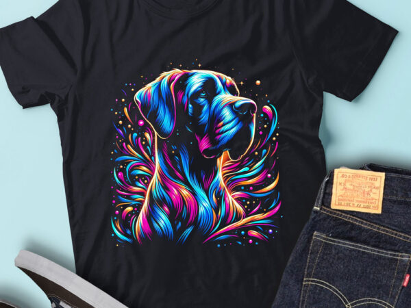 M248 colorful artistic great dane cute pet dog lover t shirt designs for sale