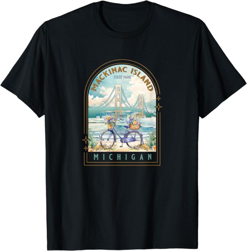 Mackinac Island State Park Michigan USA Lake Huron Souvenir T-Shirt