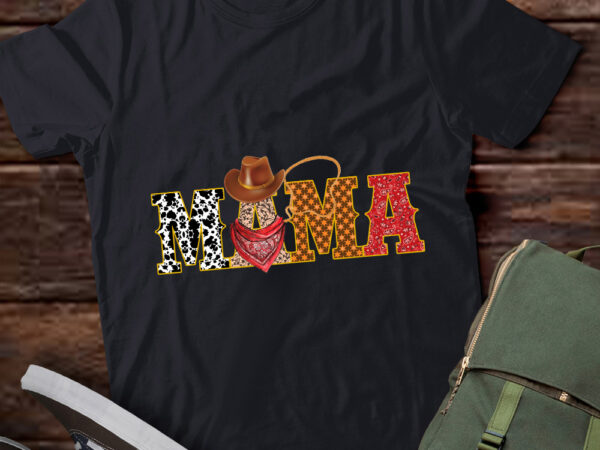 Mama cowboy western first rodeo birthday party matching t-shirt ltsp