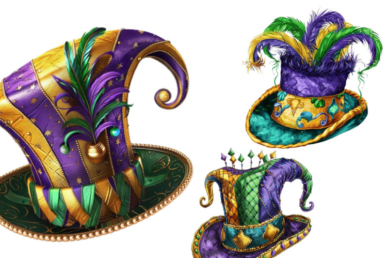 Mardi Gras Hat Clipart