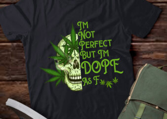 Marijuana Skull Smoke Weed Cannabis 420 Pot Leaf Sugar Skull T-Shirt ltsp