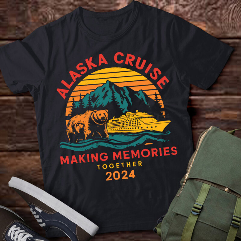Matching Family Friends and Group Alaska Cruise 2024 T-Shirt ltsp