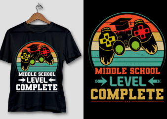Middle School Level Complete T-Shirt Design