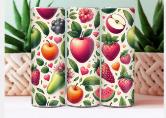 Fruit Tumbler Wrap