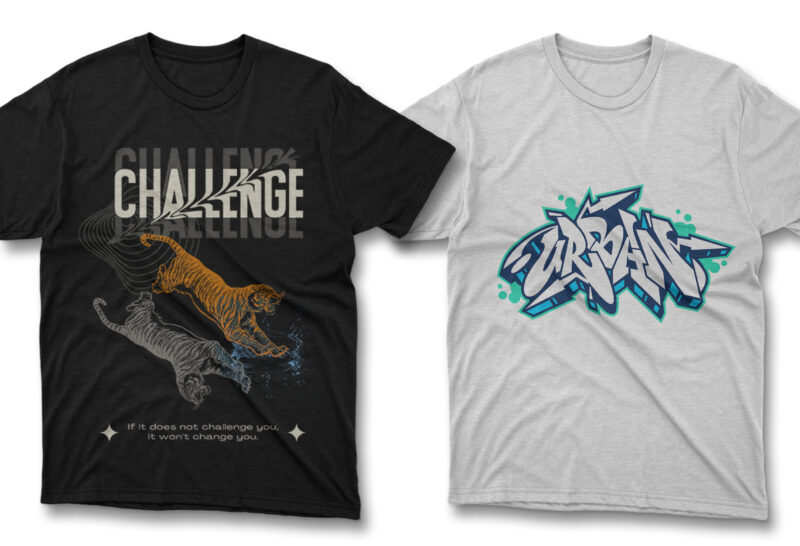 100 T-shirt Designs Bundle SVG, PNG