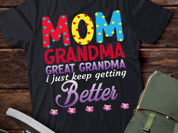 Mom grandma great grandma t shirt designs for sale