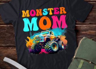Monster Truck Mom Family Matching Monster Truck Lovers T-Shirt ltsp-