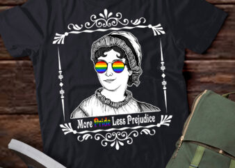 More Pride Less Prejudice LGBT Rights T-Shirt ltsp