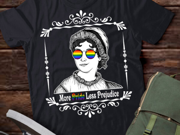 More pride less prejudice lgbt rights t-shirt ltsp