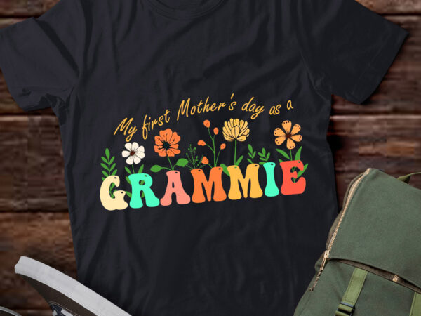 My first mother’s day as a grammie 2024 funny mothers day t-shirt ltsp