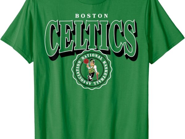 Nba boston celtics arched crest t-shirt