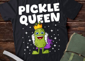 Pickle Queen Art For Women Girls Kids Cucumber Pickle Lover T-Shirt ltsp