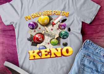 Playing Keno Numbers Casino Keno Player T-Shirt ltsp