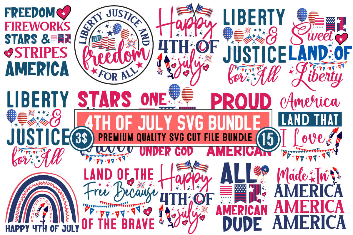 Happy 4th of julyt-shirt design ,happy 4th of july svg cut file, 4th of ...